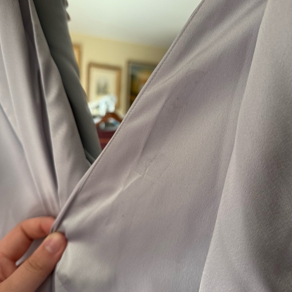 Show Me Your MuMu Silver Maxi Dress - Picture 14 of 16